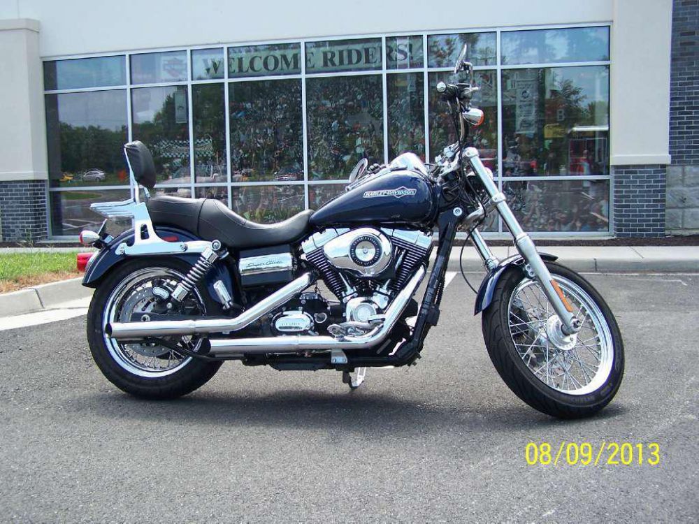 2012 harley-davidson fxdc dyna super glide custom  cruiser 