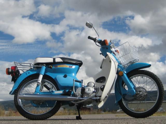 1981 honda c70 passport angel blue 100 photos low miles unmolested time capsule