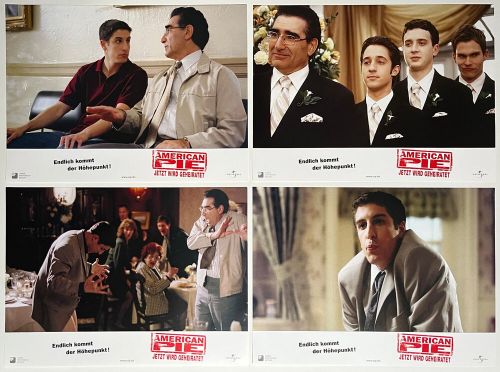 Jason Biggs AMERICAN WEDDING lobby cards 8 original vintage stills 2003