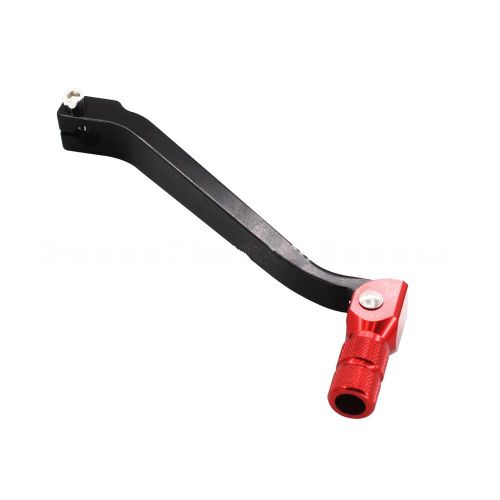 Cnc folding shift lever shifter for honda crf250l 2012-2021  black red