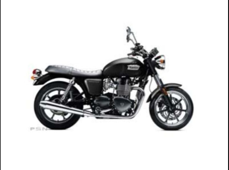 2013 triumph bonneville - phantom black 