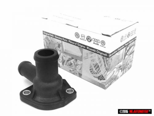 Vento genuine vw 1.8 2.0 coolant flange with sealing ring automatic