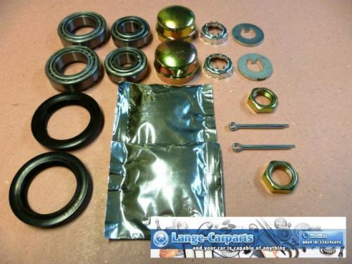2x wheel bearing set with accessories rear axle suitable for vw vento (1h2)-