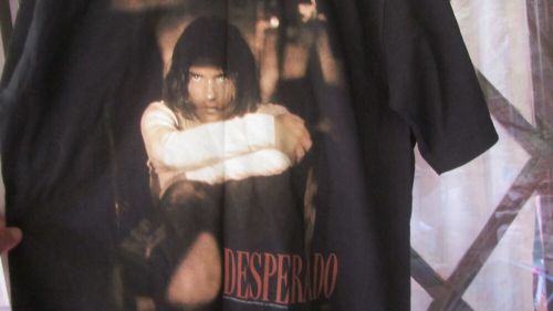 Vtg 1995 All Sport Desperado Movie Promo Black T Shirt Size L