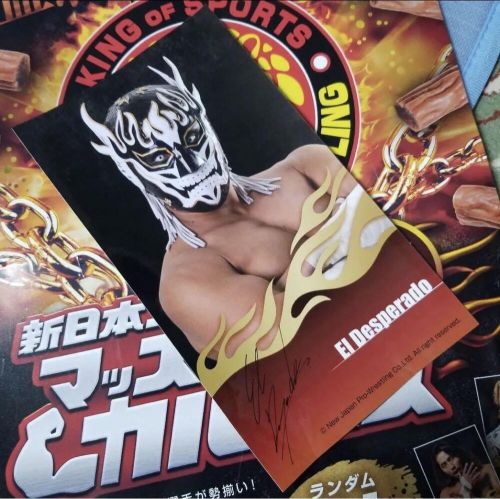 New Japan Pro Wrestling Big Sticker El Desperado