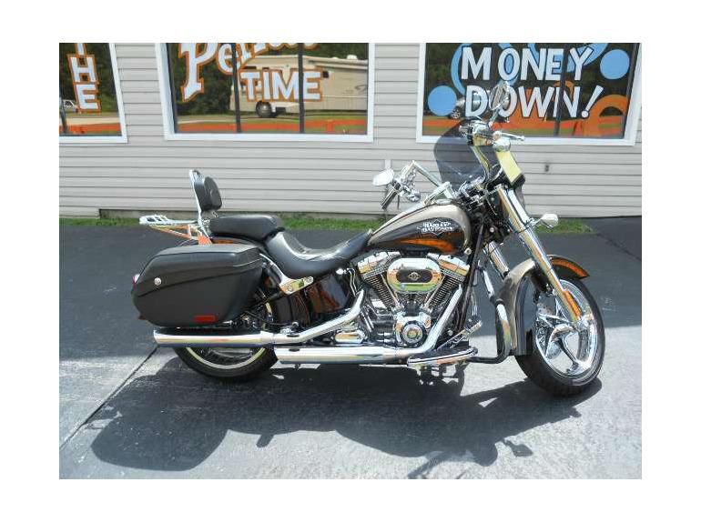 2011 harley-davidson flstse2 cvo softail convertible  touring 