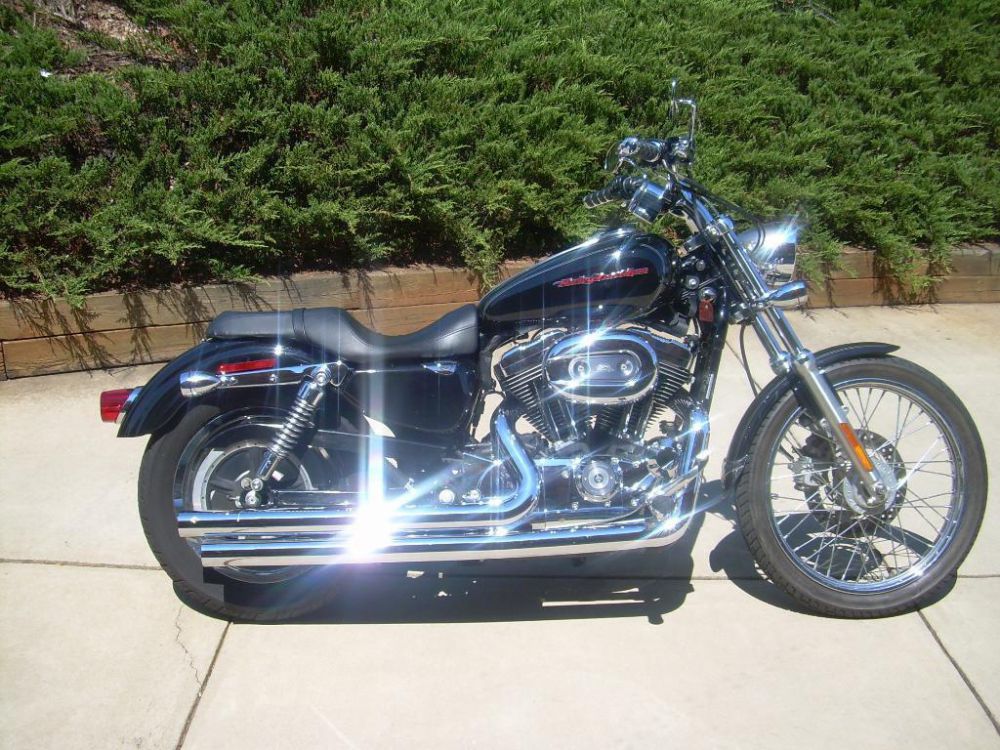 2007 harley-davidson xl 1200c sportster  cruiser 