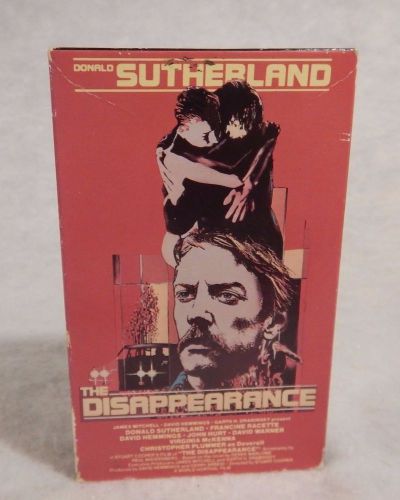 Betamax beta movie - the disappearance  donald sutherland 1977