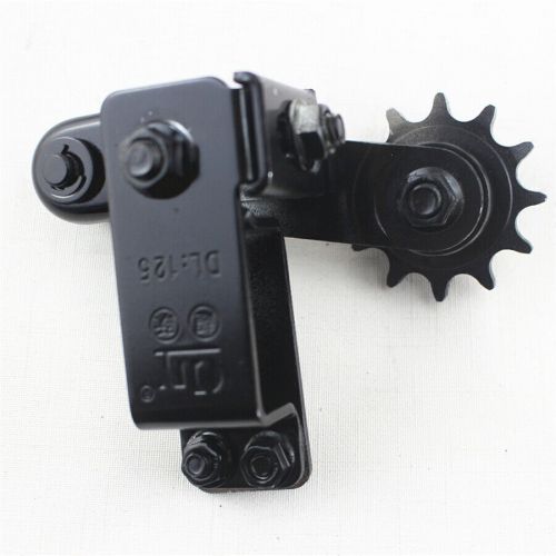 Black Steel Pinion Gear Wheel Chain Tensioner for Motorcycle Square Rear Fork 1x