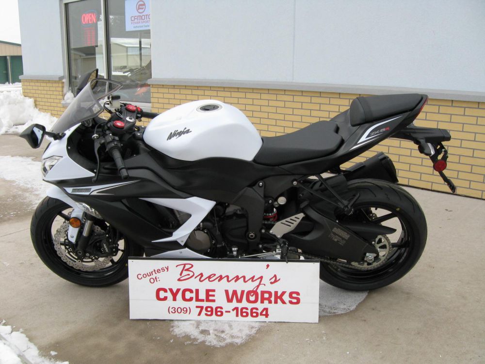 2013 Kawasaki ZX6R Sportbike 