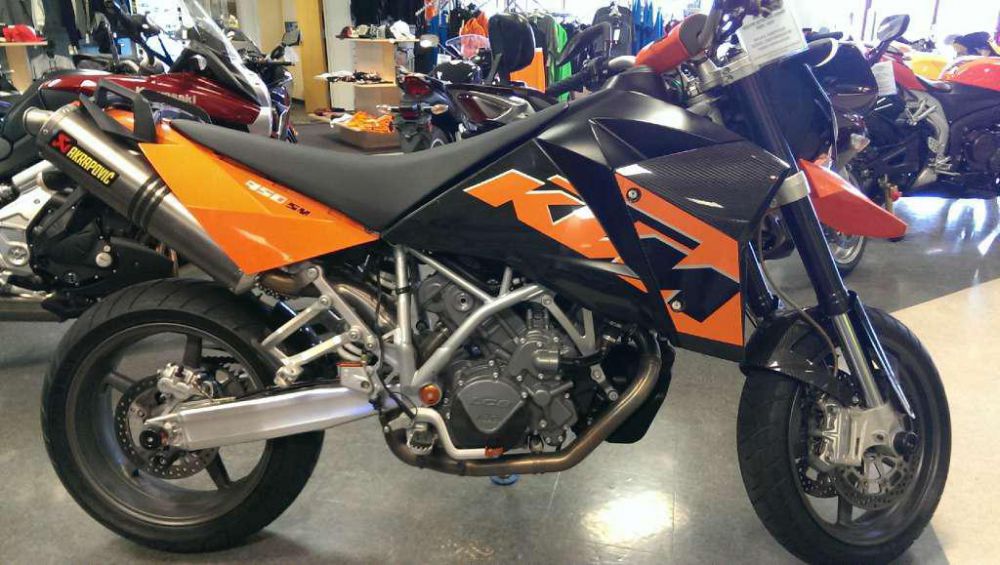 2006 KTM 950 Supermoto Orange Mx 