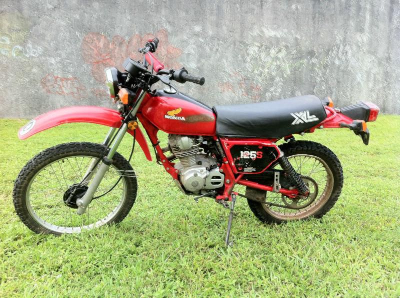 1982 Honda Xl125 S Original Unrestored Starts For Sale On 2040 Motos