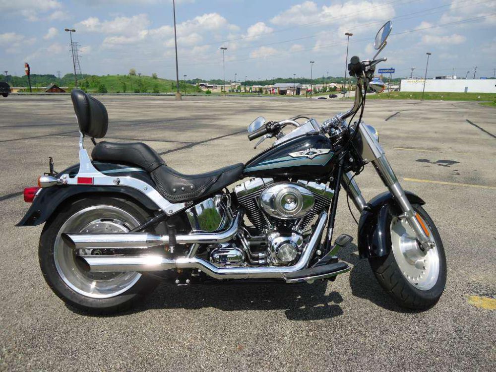 2008 harley-davidson flstf softail fat boy  cruiser 