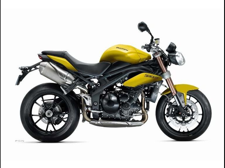 2013 triumph speed triple abs - sulphur yellow 