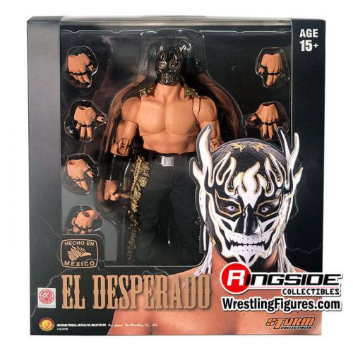 2024 njpw storm collectibles exclusive el desperado [with black mask] chase acti