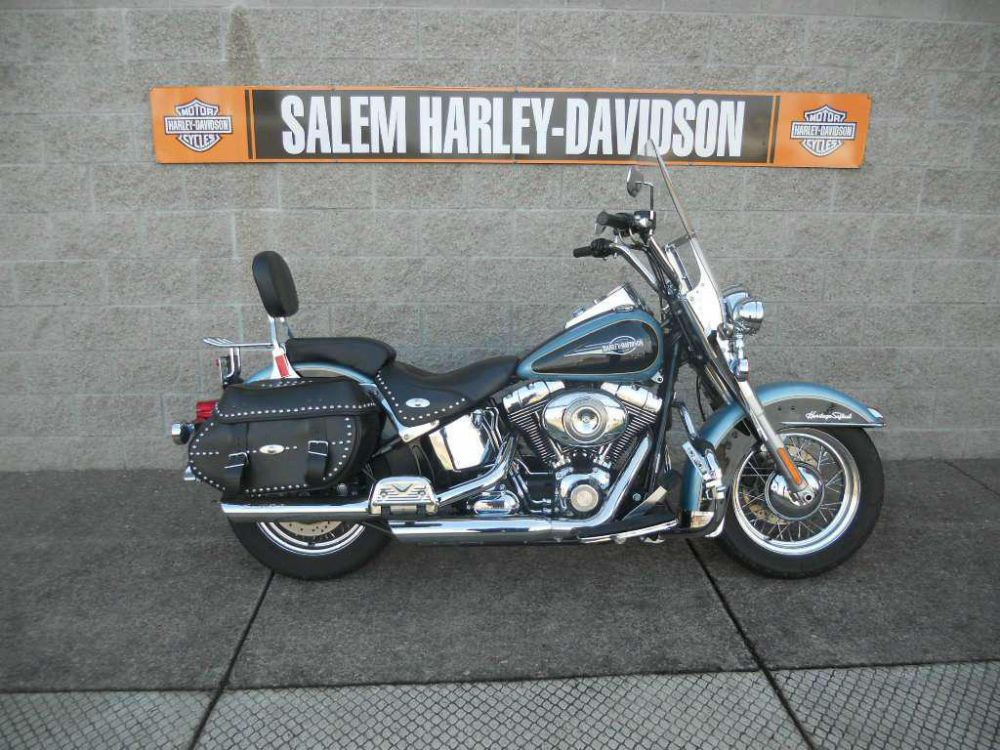 2008 harley-davidson flstc heritage softail classic  cruiser 