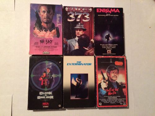 Lot Of 6 Action Beta Movies- Charles Bronson - Some Rare Titles - Robert Duvall