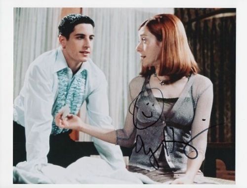 ALYSON HANNIGAN Signed 10x8 Photo AMERICAN PIE COA