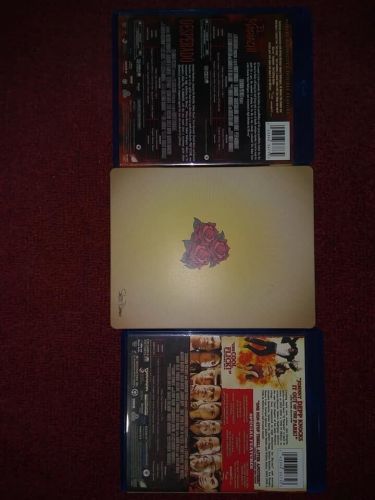 Robert Rodriguez El Mariachi, Desperado, Once Upon Time Mexico-Blu Ray-LIKE NEW