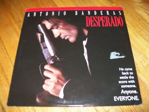 Desperado laserdisc ld widescreen format very good condition w/commentary!