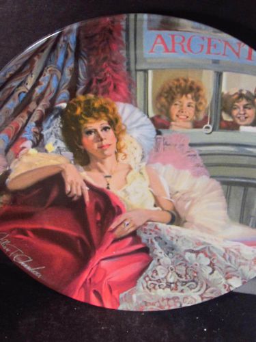 Knowles little orphan annie 1982 annie and miss hannigan  ltd ed plate