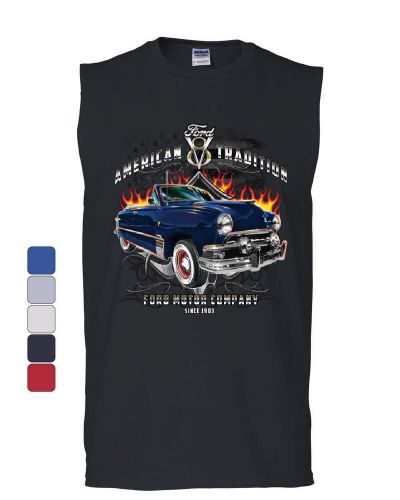 American tradition ford motor company muscle shirt classic since 1903 sleeveless