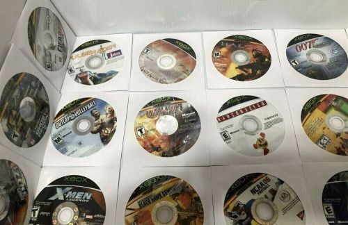 Original Xbox Game Discs - Pick and Choose Lot - Buy 4 Get 1 Free - Free Ship