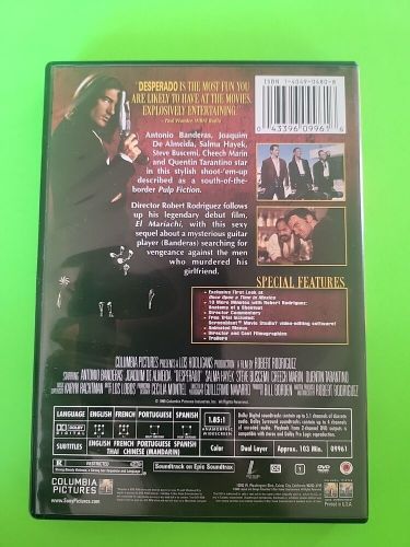 Desperado (dvd, 2003, special edition)