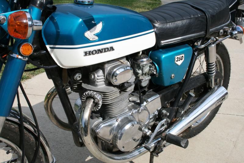 Buy 1970 Honda CB350 Vintage Street Bike Super Nice Road on 2040-motos