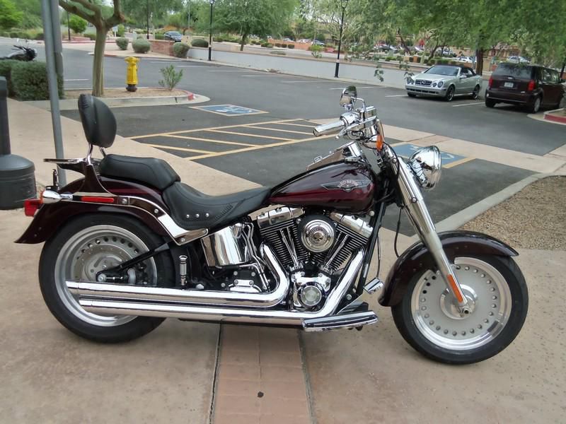 2007 harley-davidson flstf - softail fat boy  cruiser 