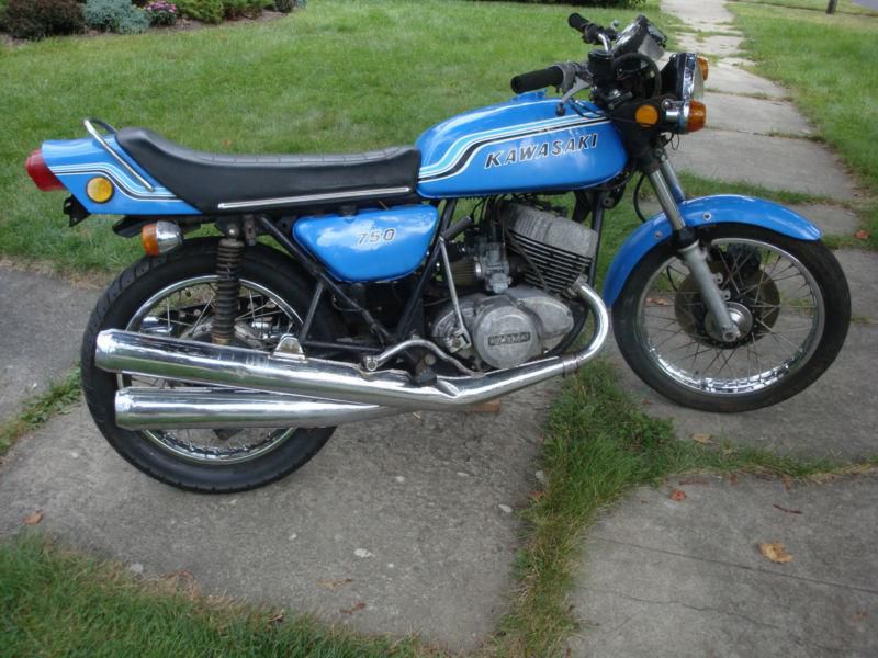 1972 kawasaki 750 h2 triple  two stroke