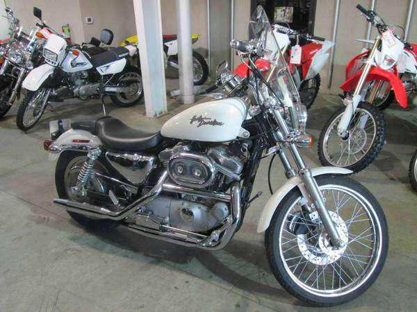 2002 harley-davidson xl 883c sportster custom  cruiser 