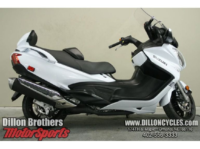 2013 suzuki an650l3 - burgman 650 abs - white 