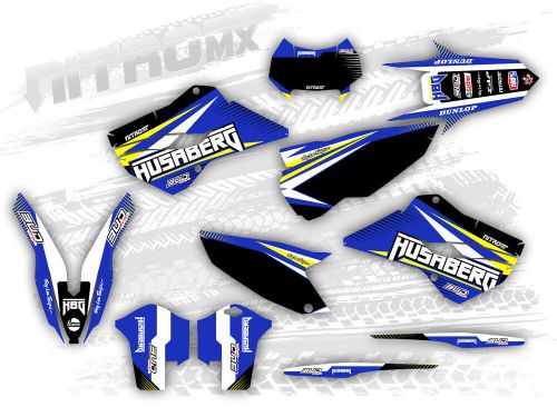 Graphics Kit fits Husaberg TE FE 125 250 300 350 450 501 2013 2014 Decals