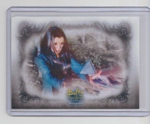 Buffy Women of Sunnydale Trading Card #79 Alyson Hannigan as Dark Willow