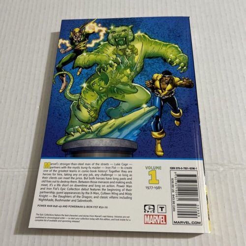 Power man and iron fist epic collection: heroes for hire tpb vol 1 brand new