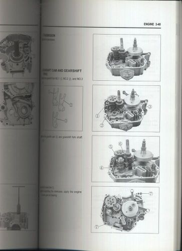 Hyosung GT 650 Comet CARB (03-07) Factory Shop Service Repair Manual Book EX31 #