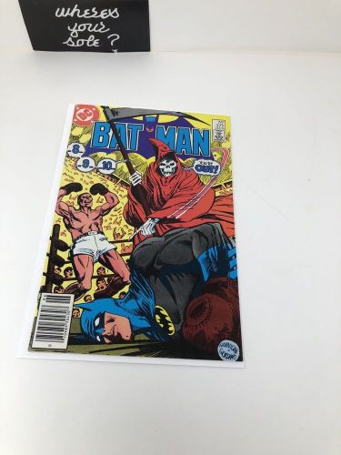 Batman #372 death boxing match dc doug moench ed hannigan 1984 newstand