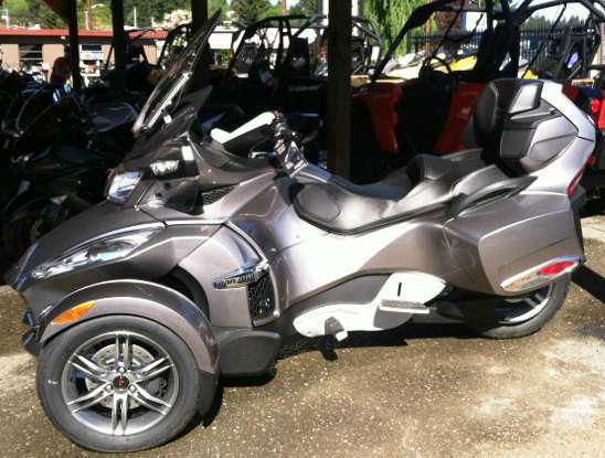 2012 can-am spyder rt-s se5  trike 