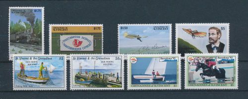 Le65585 st vincent    nice lot of good stamps mnh