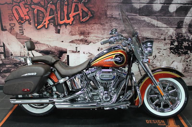 2014 harley-davidson flstnse - cvo softail deluxe  cruiser 