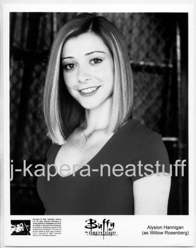 Buffy the vampire slayer alyson hannigan as willow rosenberg original photo 8 x