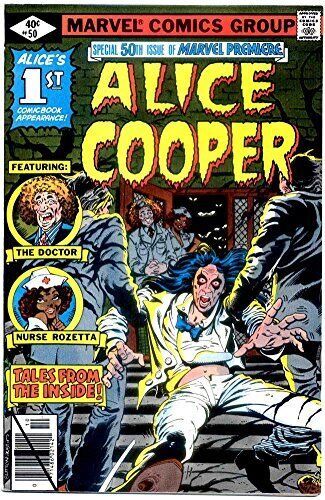 Marvel premiere #50 (alice cooper) by jim salicrup