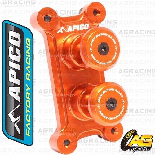 Apico Dual Launch Control Button Standard Orange For KTM Husaberg Husqvarna