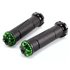 Motorcycle 22mm 7/8&#034; aluminum alloy rubber handlebar hand grips cover universal