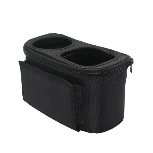 Motorcycle handlebar storage bag crossbar bar mount organizer bottle cup holder