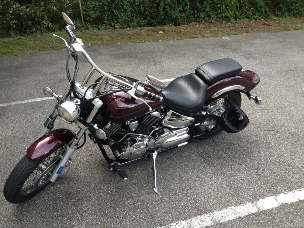 2007 yamaha v star custom cruiser 