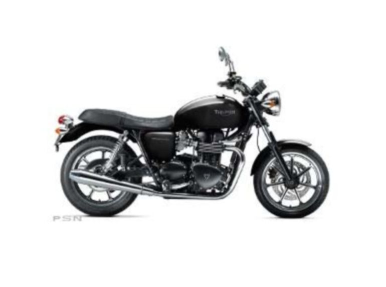 2013 triumph bonneville - phantom black 