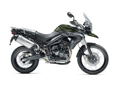 2013 triumph tiger 800 xc abs - matte khaki green