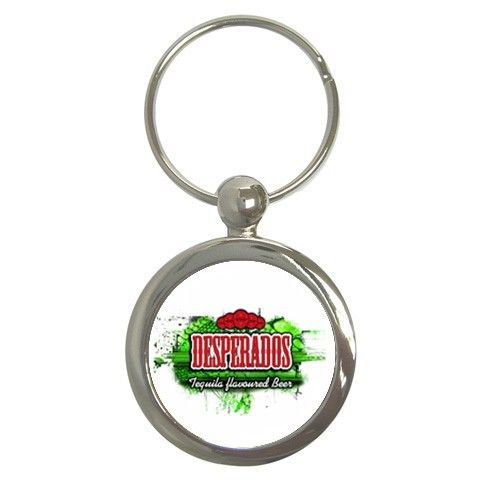 New list &#034; desperados  beer &#034; new logo key chain (round)